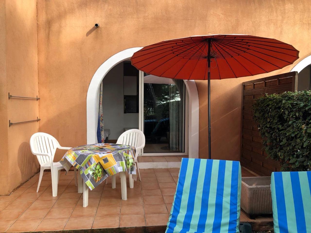 50M Plage T2 Grande Terrasse Vue Mer Climatise Piscine Chauffee, Parking Clos Gratuit ساناري سور مير المظهر الخارجي الصورة